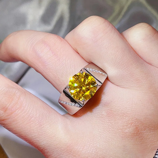 5 Carat Moissanite 925 Sterling Silver Ring