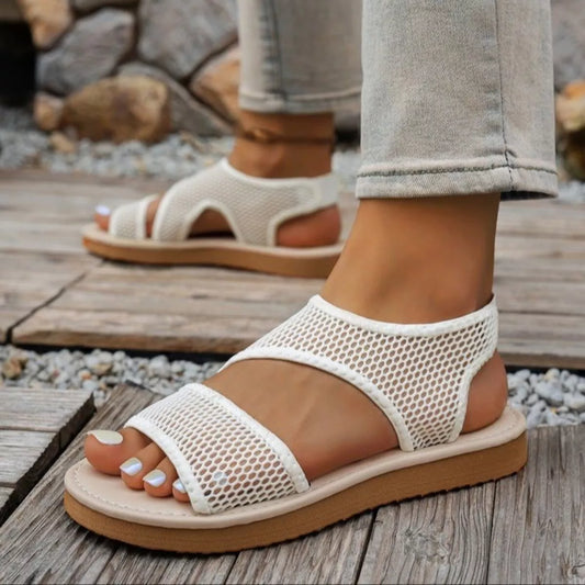 Open Toe Mesh Sandals