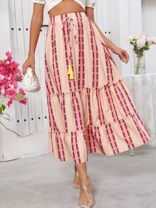 Tassel Midi Skirt