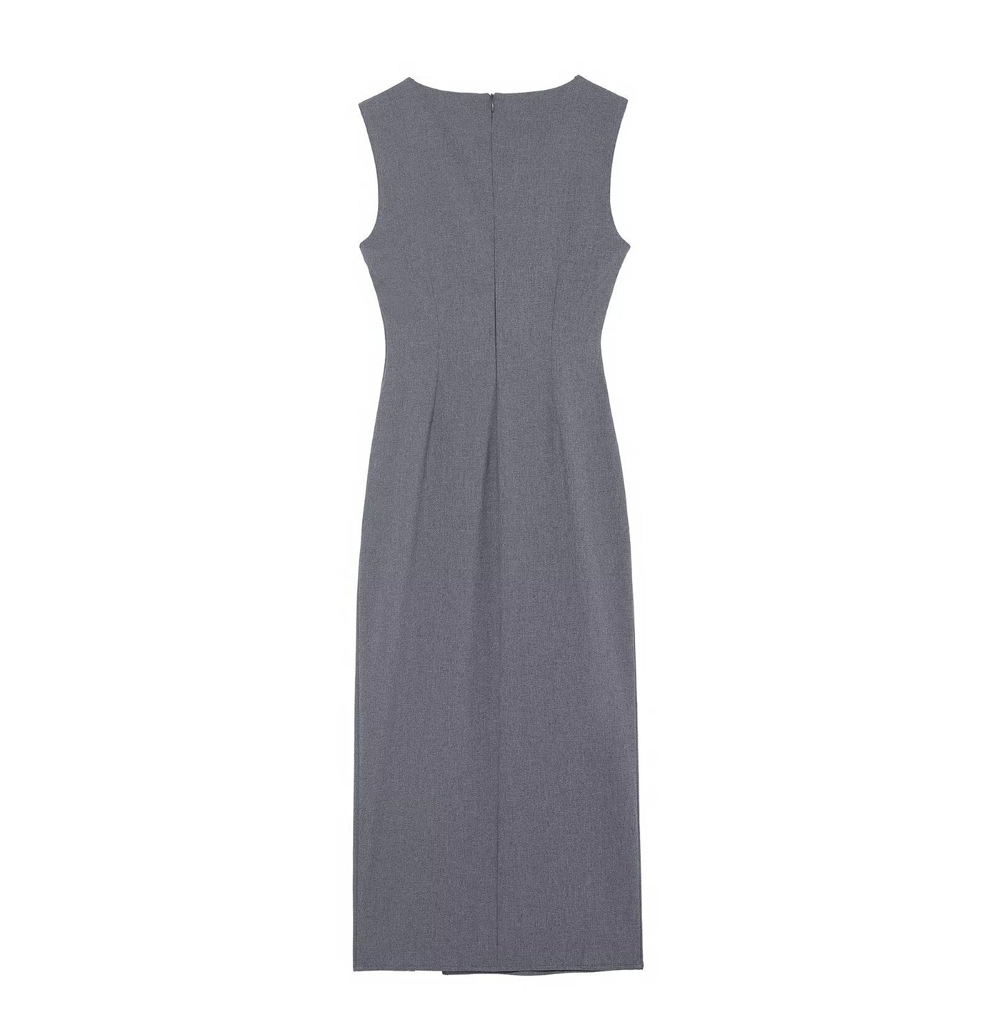 Women Clothing Slim Fit Midi Dress