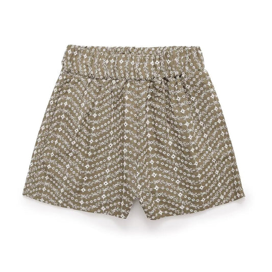 Women Clothing All Match Hollow Out Cutout Embroidery High Waist Casual Shorts