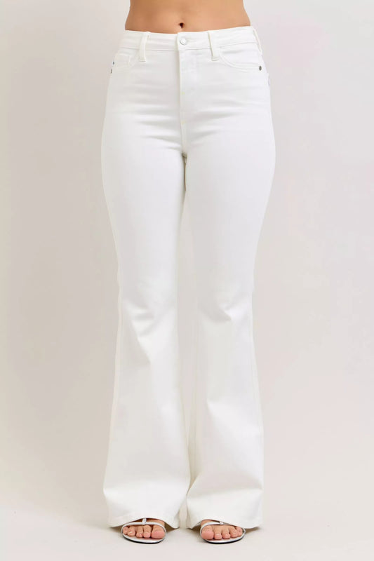 Judy Blue High-Waisted Tummy Control Flare Jeans