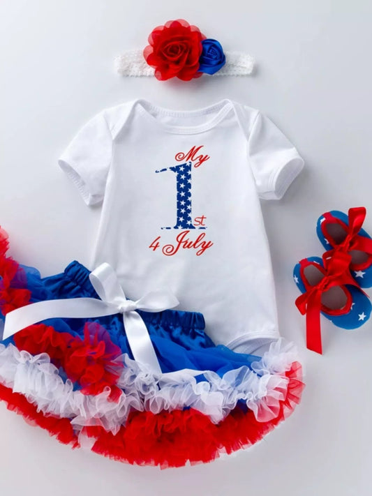 Children's First 4th of July Outfit Set
