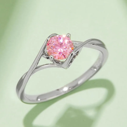 Moissanite 925 Sterling Silver Ring