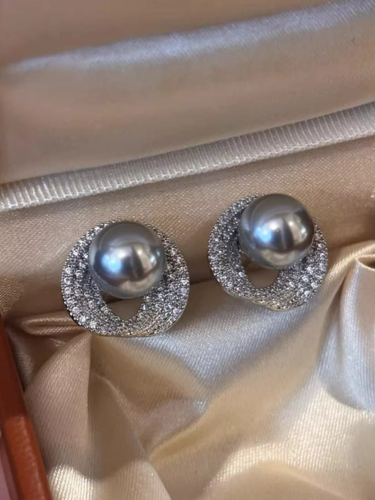Pearl Stud Earrings