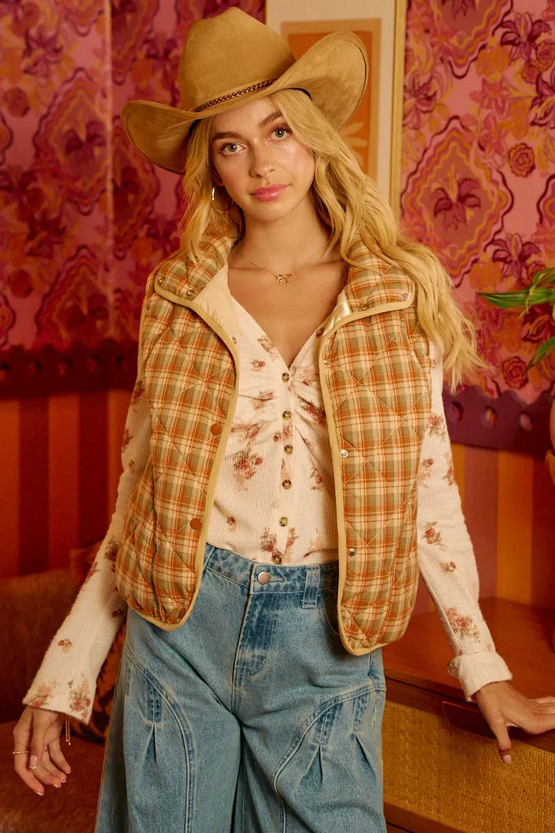BiBi Textured Floral Printed Button Up Shirt With Shrried