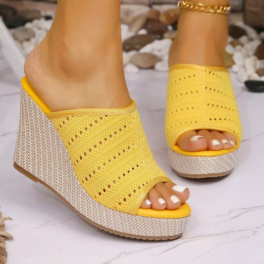 Open Toe Wedge Sandals
