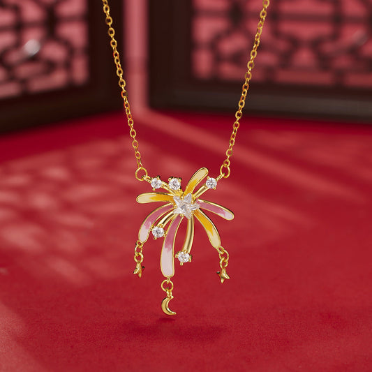 Starburst Pendant Necklace