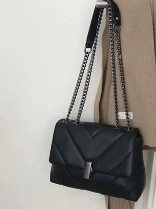 Quilted Chain Shoulder Bag