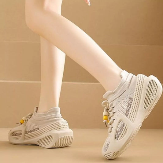 Breathable Lace Up Athletic