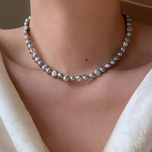 Pearl Choker Necklace