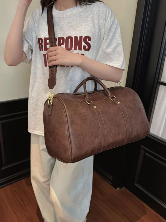 PU Leather Travel Bag