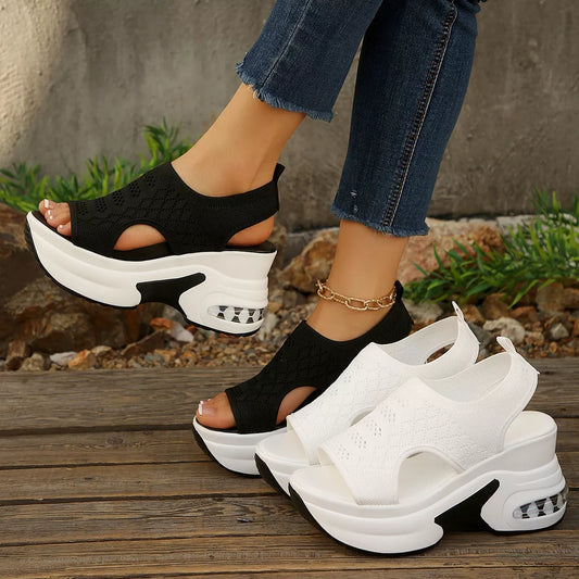 Open Toe Platform Sandals