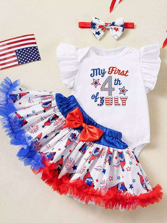 Children's My First 4th of July Outfit Set