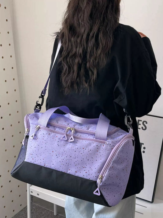 Color Block Travel Bag