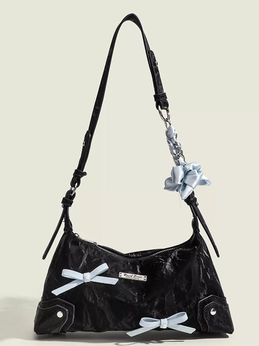 Bow Decor Shoulder Bag