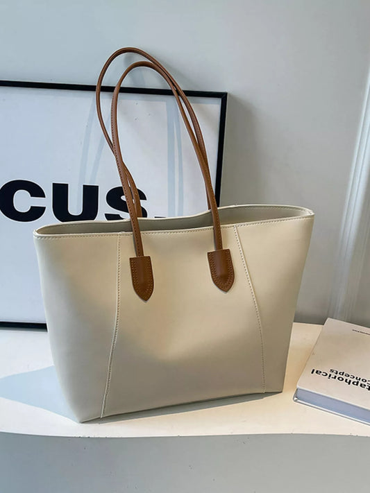 Leather Tote Shoulder Bag