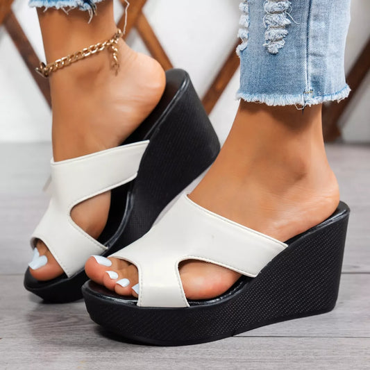 Open Toe Wedge Sandals