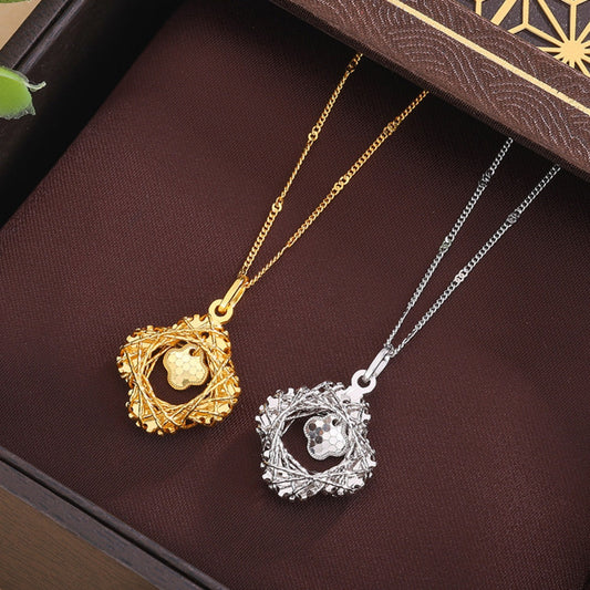 925 Sterling Silver Clover Pendant Necklace