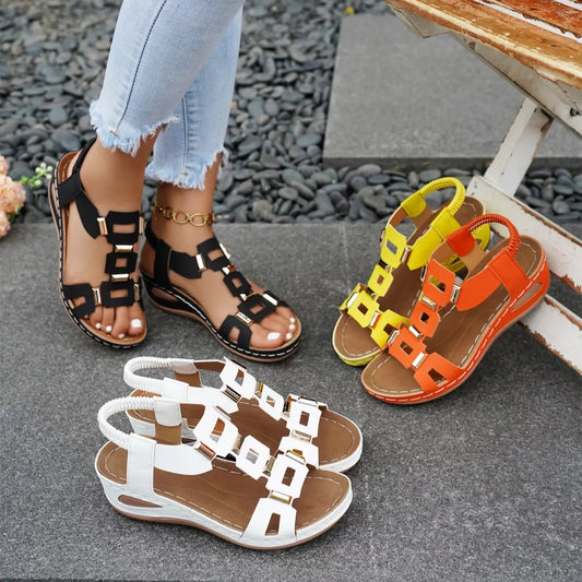 Open Toe Wedge Sandals