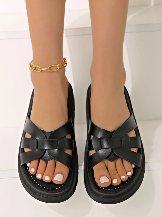 Open Toe Platform Sandals