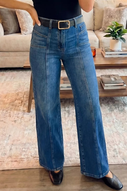 Seam Detail Shift Jeans