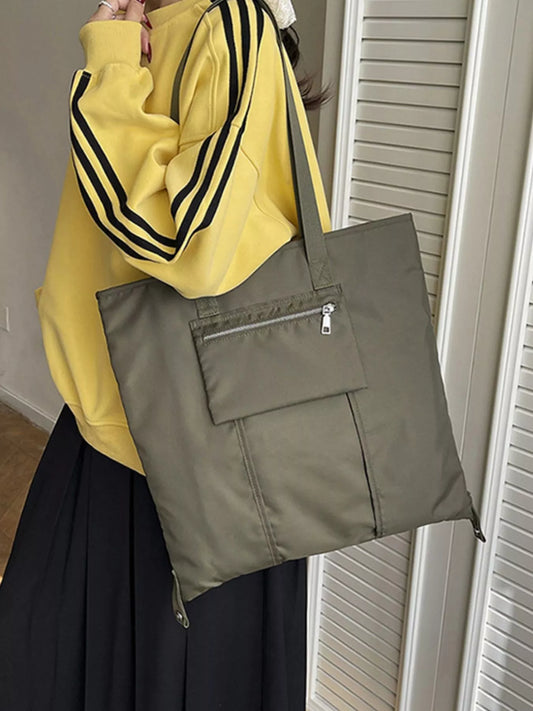 Casual Lightweight Nylon Shoulder Bag