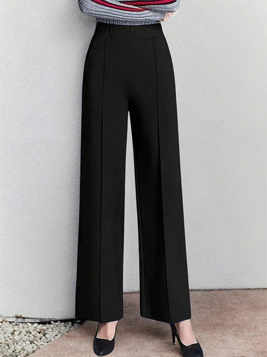 High-Waisted Wide Leg Pants
