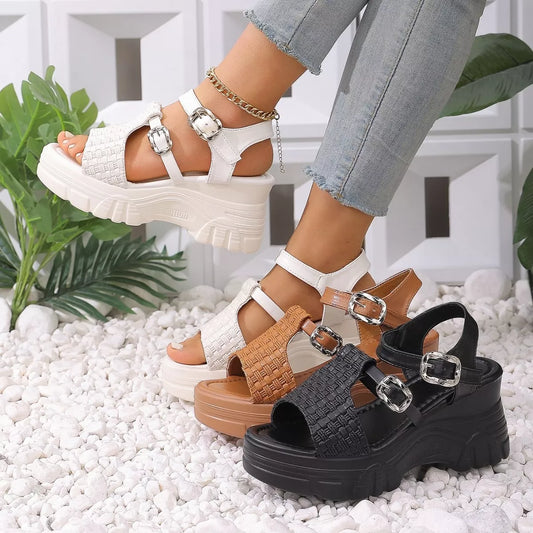Open Toe Wedge Sandals