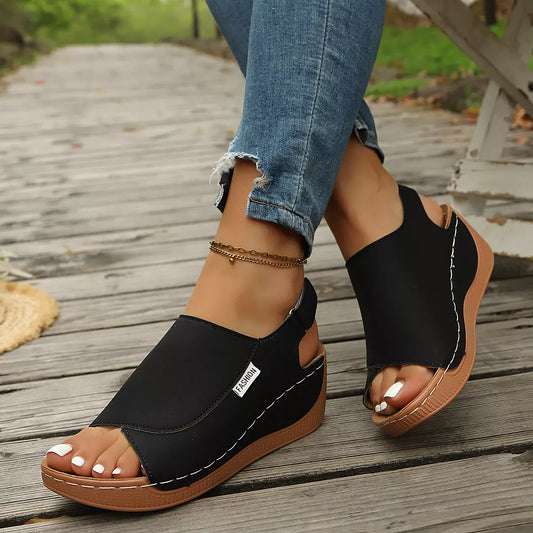 Open Toe Wedge Sandals
