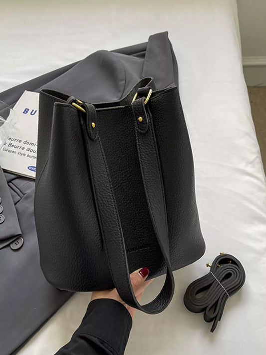 Solid Color Tote Bag