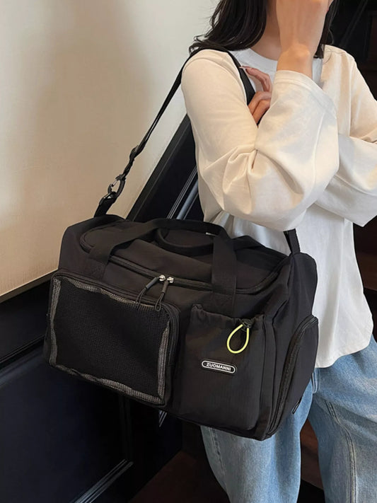 Drawstring Multi Pockets Travel Bag