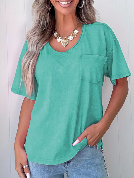 Cotton Mineral Wash T Shirt
