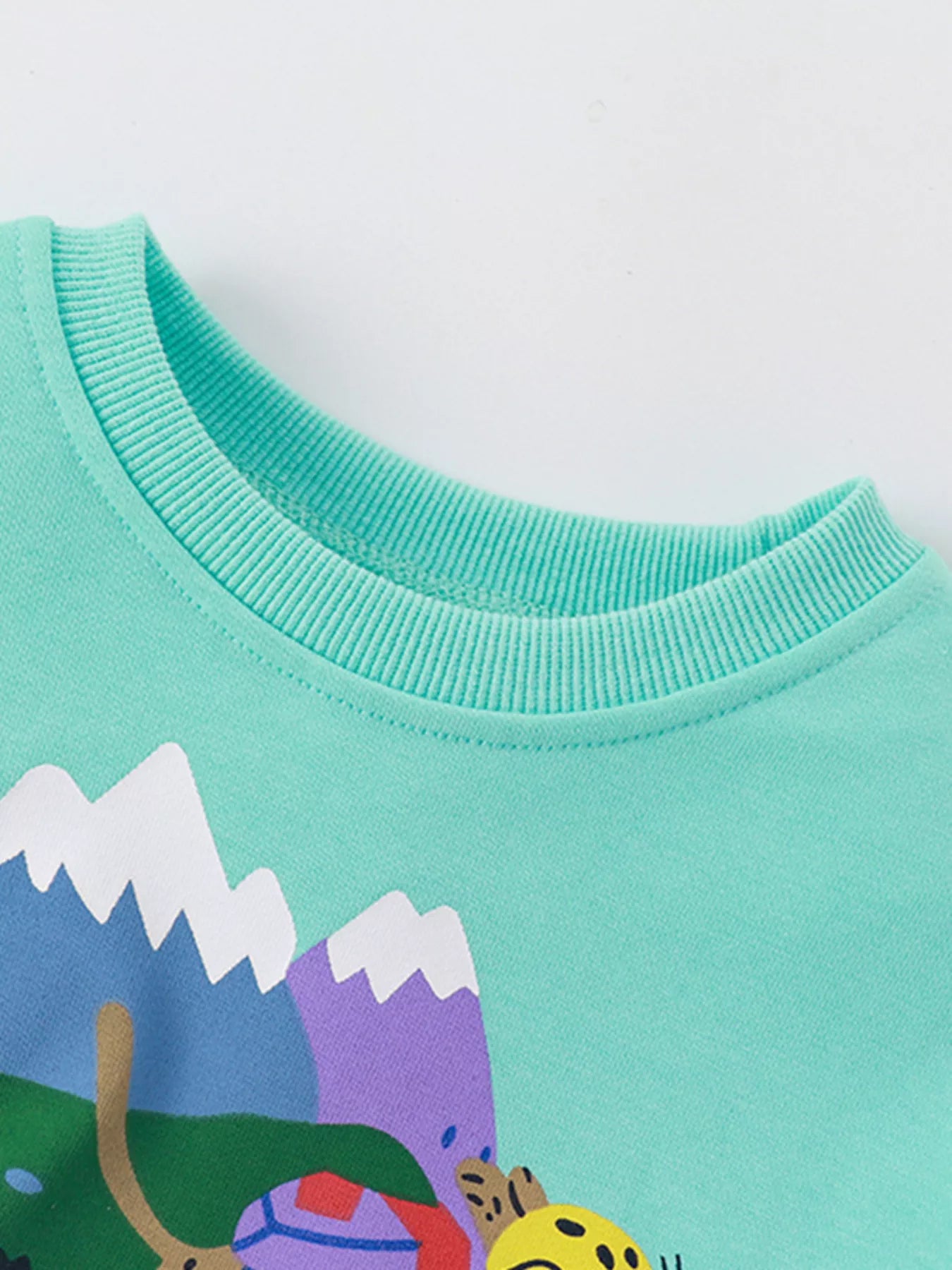 Children's Pedal Power Graphic Crew Neck Sweatshirt