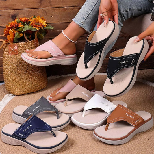 Toe Post Platform Sandals