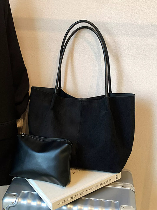 Solid Color Tote Bag