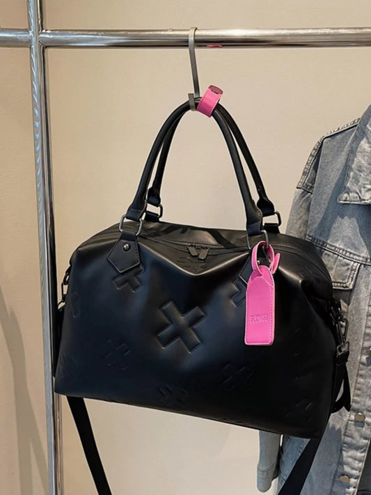 Embossed Duffle Bag