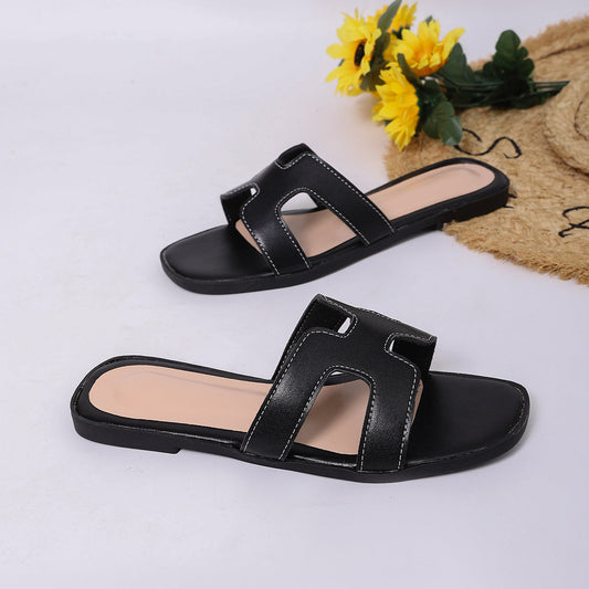 Open Toe Flats Sandals