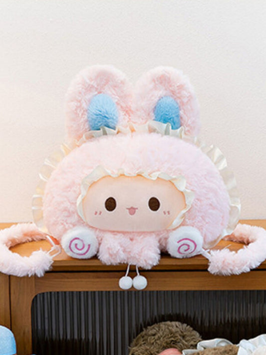 Cute Plush Bunny Backpack Bag