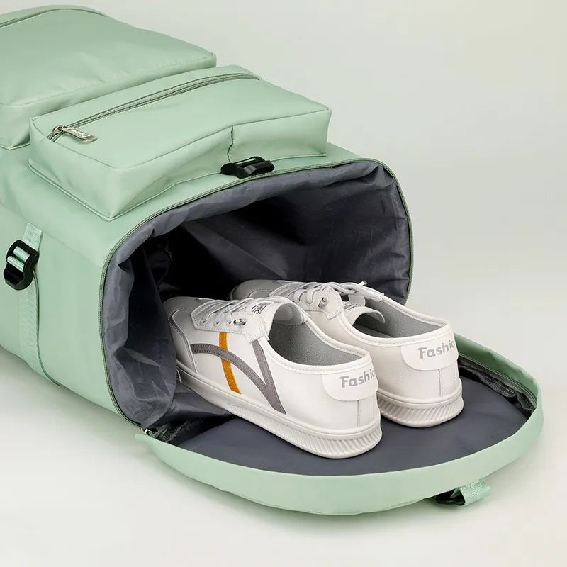 Multi Pocket Travel Backpack Bag