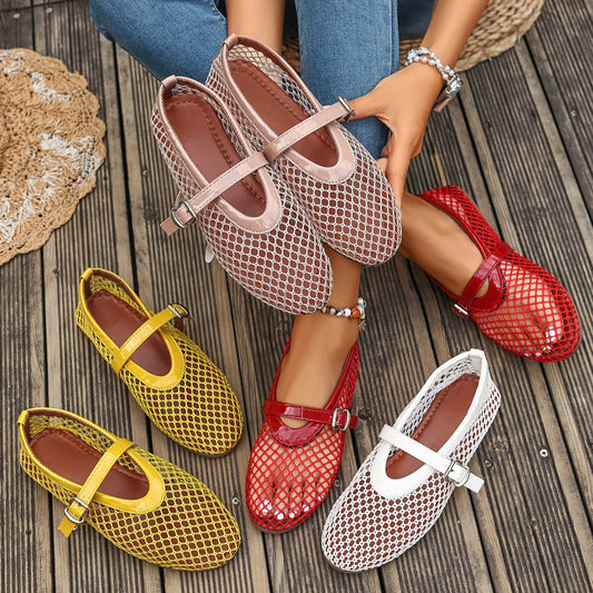 Round Toe Slip-Ons