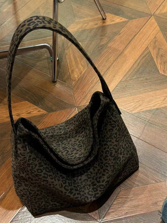 Leopard Print Tote Bag