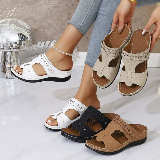 Open Toe Wedge Sandals