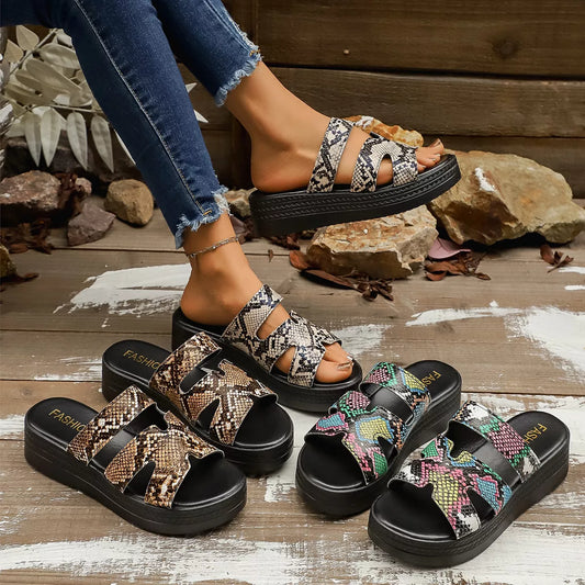 Open Toe Platform Sandals