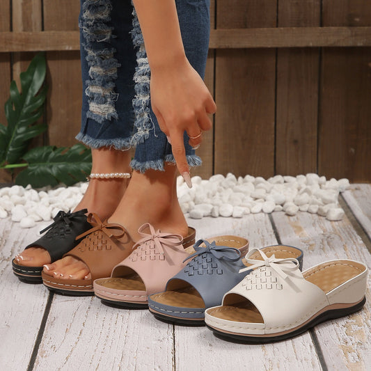 Open Toe Wedge Sandals