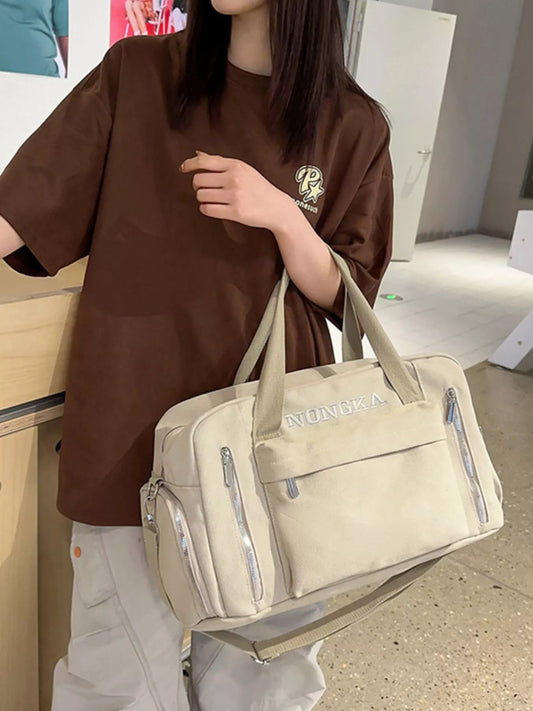 Canvas Multiple Pockets Travel Bag