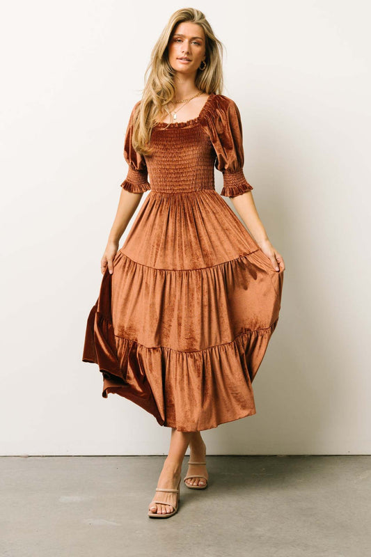Spring Summer Gold Velvet Square Collar Ruffles High Waist Tight Office Dress