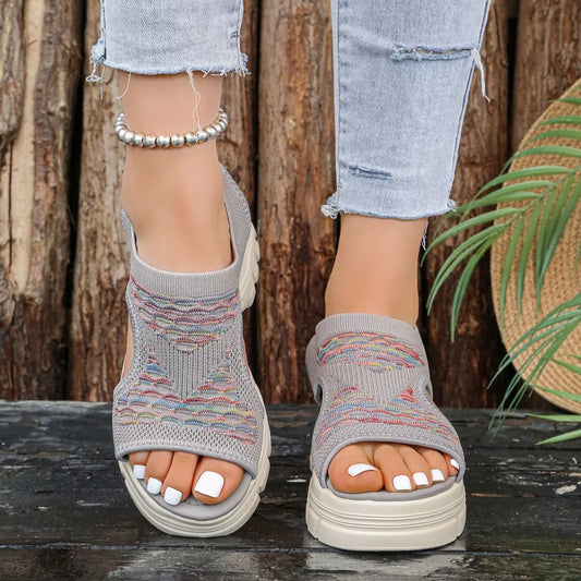 Open Toe Platform Sandals