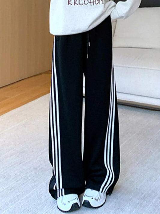 Striped Wide Leg Pants