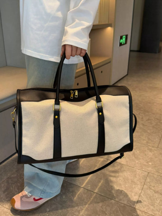 Two-Tone Travel Bag